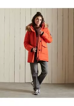 Парка Superdry, оранжевый