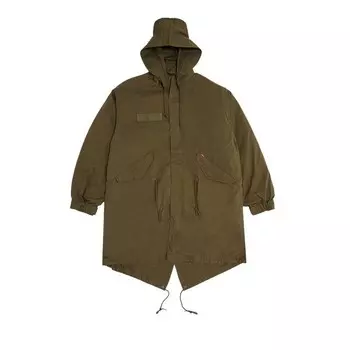 Парка Supreme Futura Fishtail Parka, оливковый