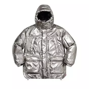 Парка Supreme GORE-TEX 700-Fill Down Parka Silver, серебряный
