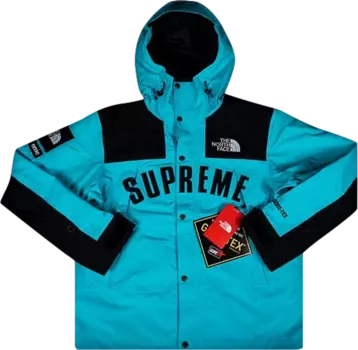 Парка Supreme x The North Face Arc Logo Mountain Parka 'Teal', бирюзовый