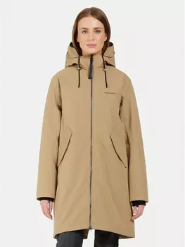 Парка свободного кроя Didriksons, бежевый