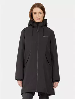 Парка свободного кроя Didriksons, черный