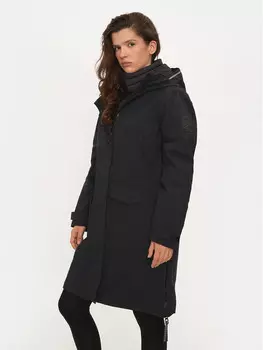 Парка свободного кроя Halti, черный