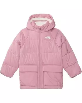 Парка The North Face Kids Teen North Down Fleece-Lined Short Parka, цвет Mauve