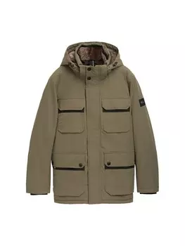 Парка TOM TAILOR Winter Parka, зеленый