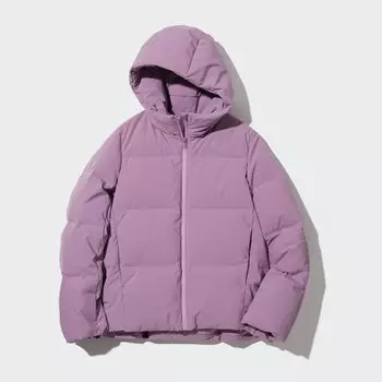 Парка UNIQLO бесшовная, фиолетовый