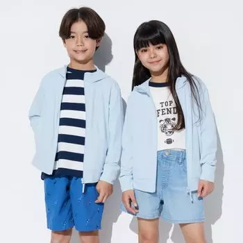 Толстовка Uniqlo, небесно-голубой
