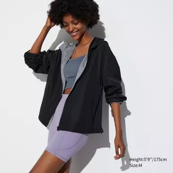 Ветровка UNIQLO двустороння, 09 черный