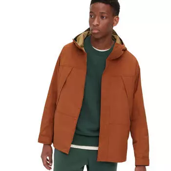 Парка Uniqlo, оранжевый