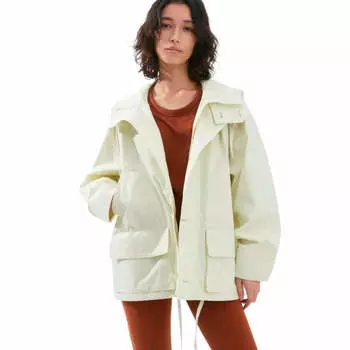 Парка Uniqlo U Relaxed, 30 кремовый