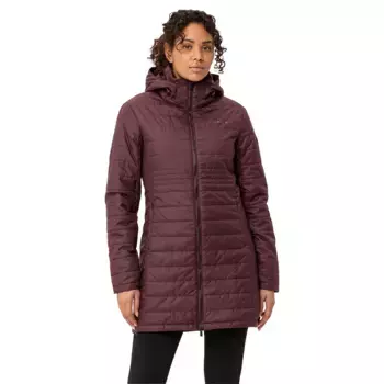 Парка VAUDE Moena Insulation, коричневый/фиолетовый