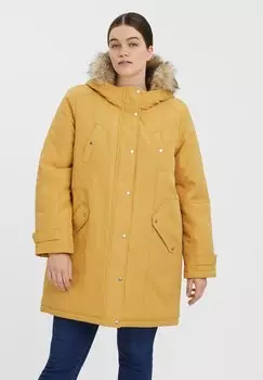 Парка Vero Moda Curve, желтый