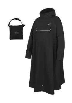 Парка WASSERDICHTER REGENPONCHO, EXTRA LANG MIT RMELN UND BRUSTTASCHE normani Outdoor Sports, черный