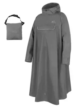 Парка WASSERDICHTER REGENPONCHO, EXTRA LANG MIT RMELN UND BRUSTTASCHE normani Outdoor Sports, серый