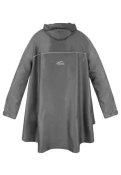 Парка WASSERDICHTER REGENPONCHO MIT RMELN UND KAPUZE, REFLEKTIERENDE REGEN normani Outdoor Sports, серый