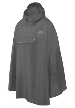 Парка WASSERDICHTER REGENPONCHO REGENJACKE MIT TASCHE UND REFLEKTOR normani Outdoor Sports, светло-серый