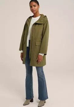Парка WE Fashion, оливковый