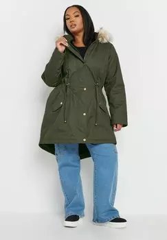 Парка Yours Clothing, зеленый