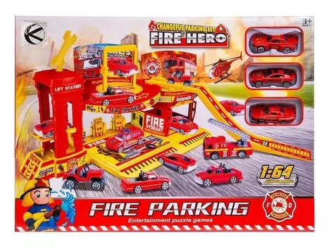 Парковка пожарной части на 3 машины Inna marka