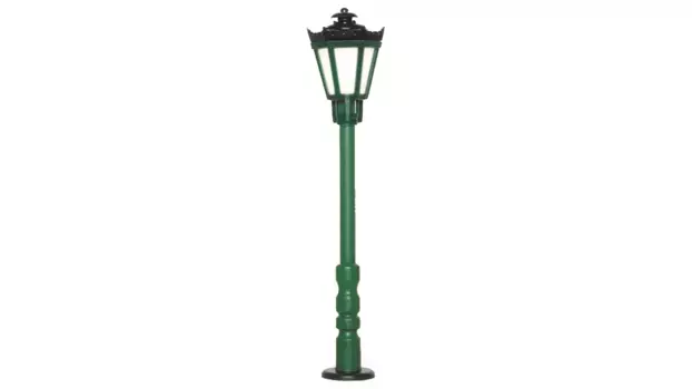 Парковый фонарь h0, зеленый Viessmann