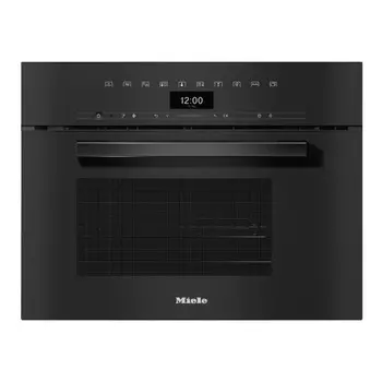 Пароварка с СВЧ Miele DGM7440 OBSW, черный обсидиан