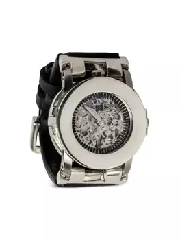 Parts of Four наручные часы #18 42 мм из коллаборации с Fob Paris, серебристый