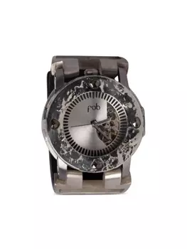 Parts of Four наручные часы #281 42 мм из коллаборации с Fob Paris, серебристый