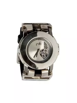 Parts of Four наручные часы #73 42 мм из коллаборации с Fob Paris, серебристый