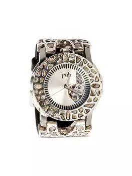 Parts of Four наручные часы Paris #153 42 мм из коллаборации с Fob, серебряный