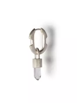 Parts of Four серьга Deco с кварцем, серебряный