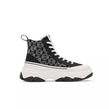 Парусиновая обувь Champion Campus для женщин, Black/Gray