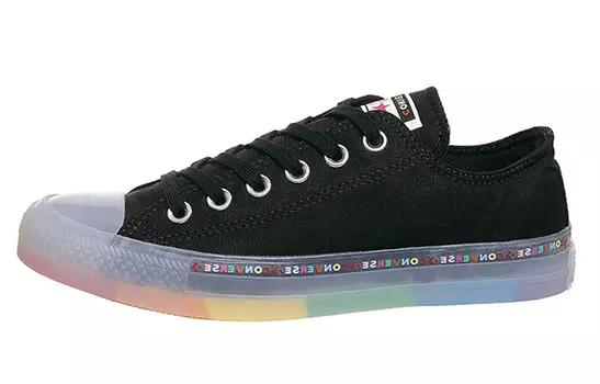 Кеды Converse All Star Low Trainers Rainbow Black Exclusive