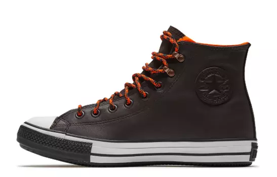 Кеды Converse Chuck Taylor All Star Winter Hi Gore-Tex Leather Velvet Brown