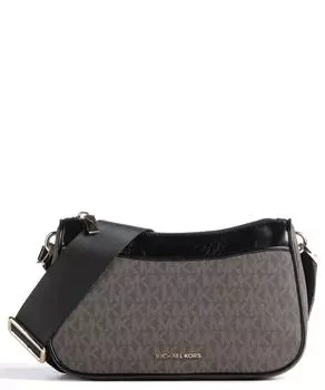 парусиновая сумка через плечо Jet Set Michael Kors, коричневый