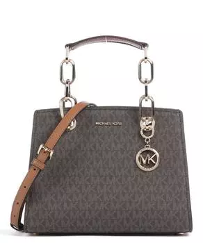 Парусиновая сумочка Cynthia Michael Kors, коричневый