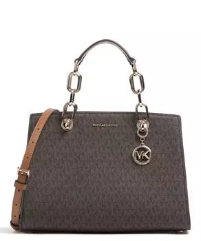 Парусиновая сумочка Cynthia Michael Kors, коричневый