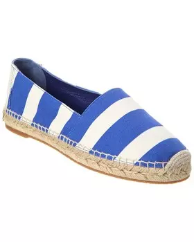 Парусиновые эспадрильи Manolo Blahnik Sombrille, синий