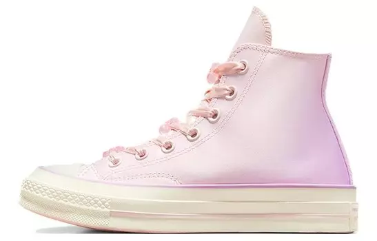 Парусиновые кеды Chuck 70 Женские С Высоким берцем Converse, цвет Cherry Blossom Pink