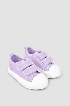 Парусиновые кеды Jojo Maman Bb, сиреневый