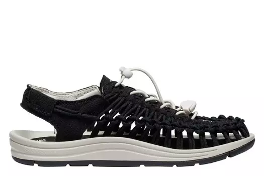 Парусиновые сандалии Uneek на плоской подошве Keen, черный