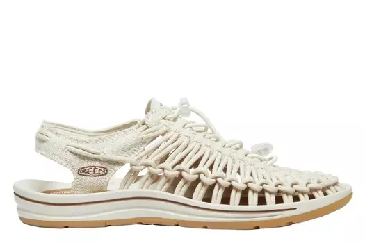 Парусиновые сандалии Uneek на плоской подошве Keen, бежевый