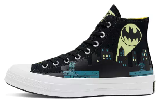 Кеды Converse Chuck Taylor All Star 70 Hi Chinatown Market X Batman Black