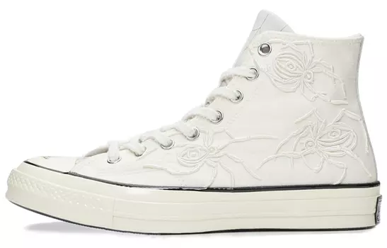 Кеды Converse Chuck Taylor All Star 70 Hi Dr. Woo White Tattooed
