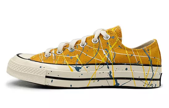 Кеды Converse Chuck 70 Low 'Paint Splatter - Sunflower Gold'