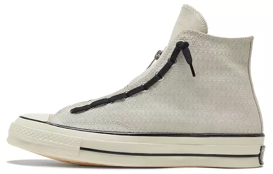 Кеды Chuck 70 Converse Zip High 'Egret Black'