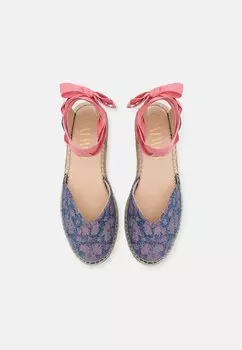 Парусиновые туфли на танкетке Gaimo, роза