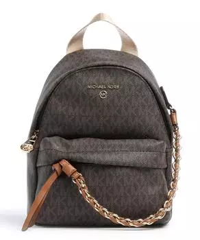 парусиновый рюкзак Slater Michael Kors, коричневый