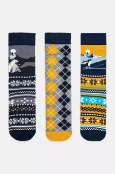 Пары хлопковых носков Medicine, мультиколор