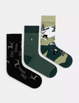 Пары хлопковых носков Medicine, мультиколор