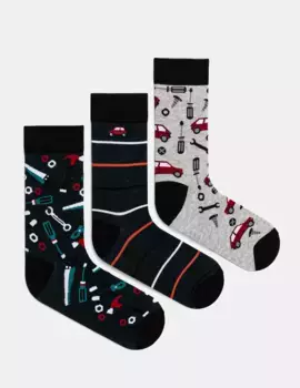 Пары хлопковых носков Medicine, мультиколор